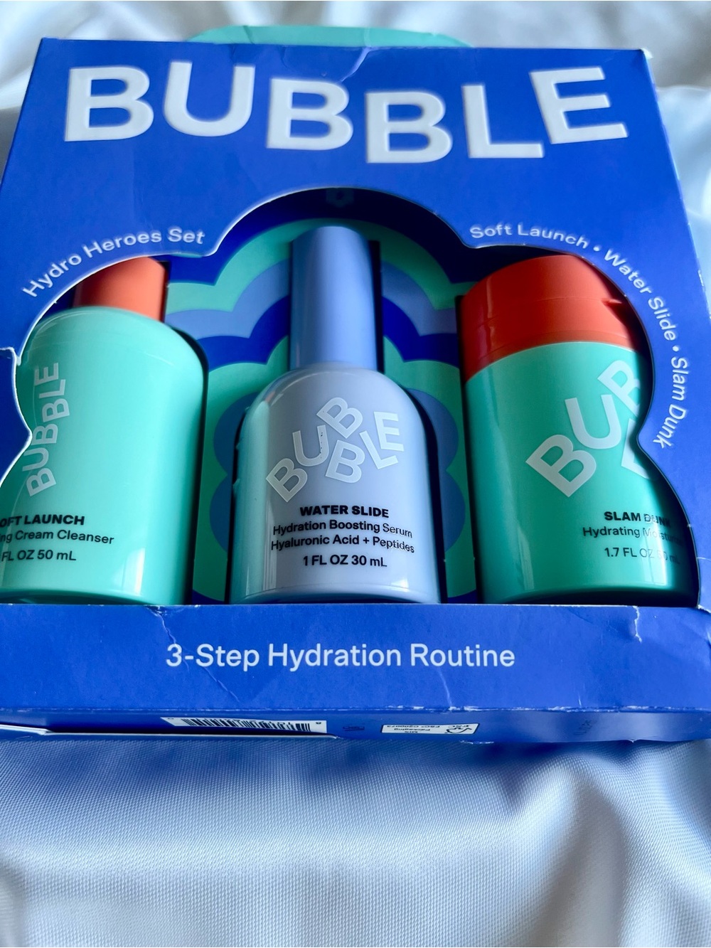 BUBBLE 3-Step Hydration Set - Picture 3 of 4